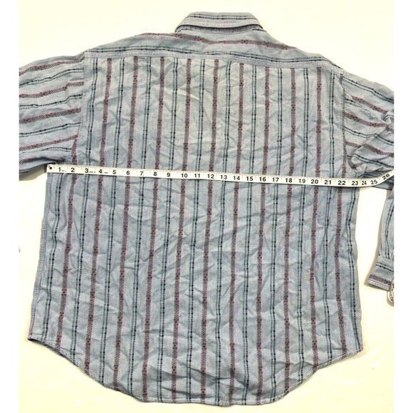 Vintage 90s Y2k The Limited Women's Chambray Button Up Shirt Large Oversized - Picture 4 of 5